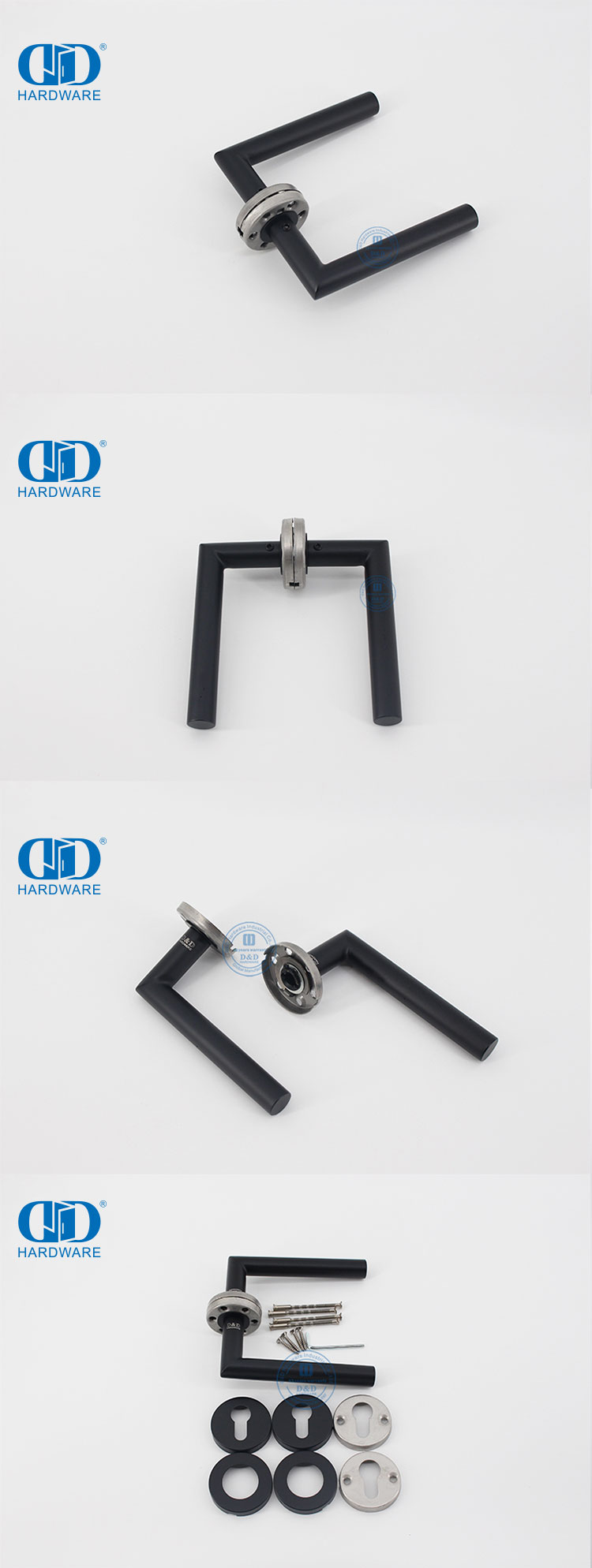 Black Lever Door Handles Черные дверные ручки с рычагом