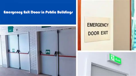 Door Hardware Selection for Emergency Exit Doors in Public Buildings Выбор дверной фурнитуры для дверей аварийного выхода в общественных зданиях