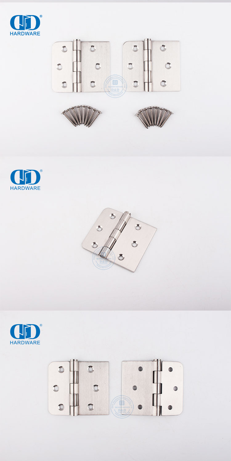 Stainless Steel Square Corner Door Hinge Квадратная угловая дверная петля из нержавеющей стали