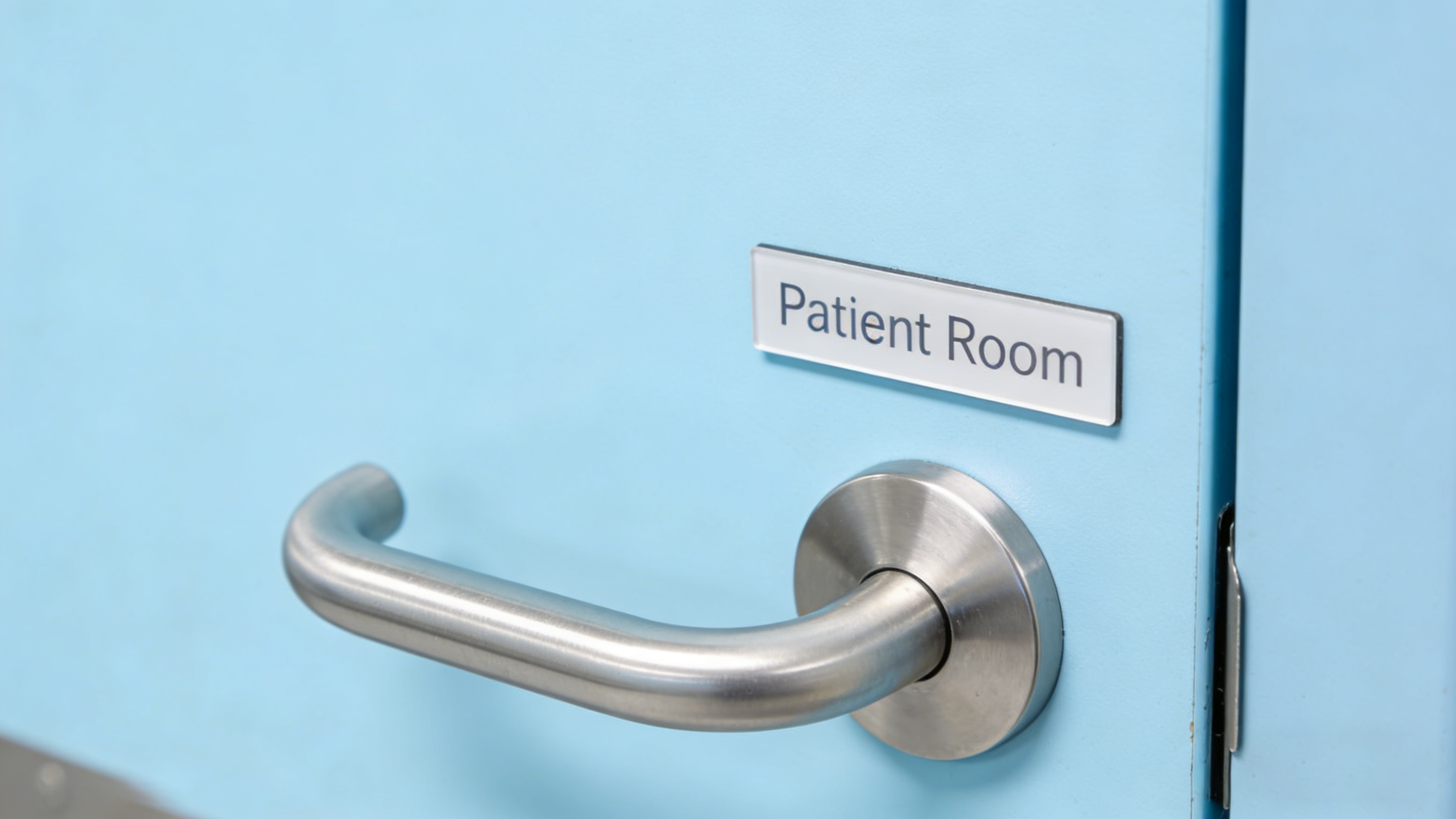 Patient Room door handle Дверная ручка палаты пациента