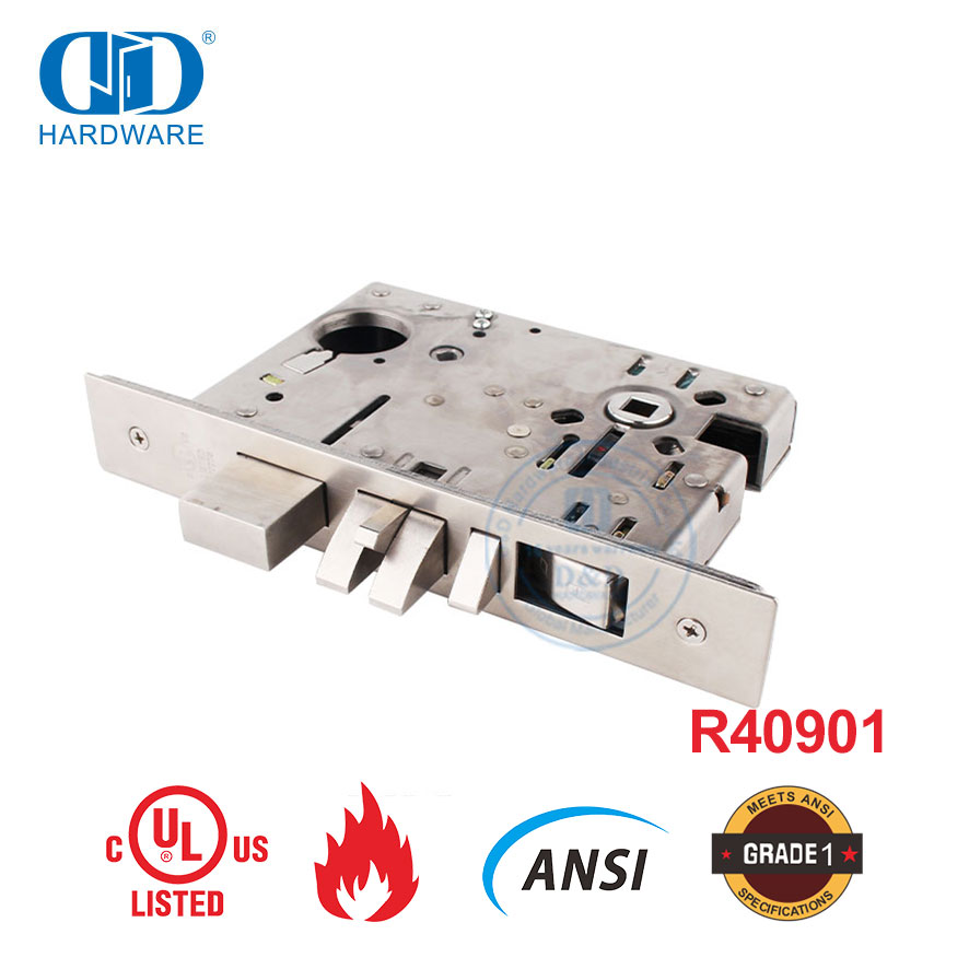 UL противопожарный замок с высоким уровнем безопасности ANSI для многоквартирного дома-DDAL20