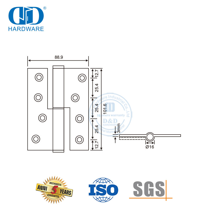 Металлическая дверная фурнитура, съемная петля из нержавеющей стали высокого качества-DDSS018