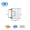 Петля для душевой двери из нержавеющей стали и стекла для ванной комнаты-DDGH001