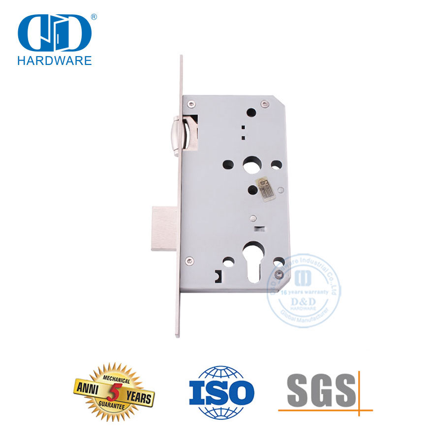 SUS 304 Евро врезной роликовый болт для металлической двери-DDML010-6072-SSS