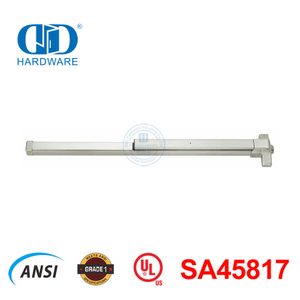 Нажимная планка для выходной двери с высоким уровнем безопасности и функцией отслеживания - DDPD025-SSS, внесенная в список UL