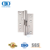 Высококачественная металлическая дверная фурнитура с двумя поворотными кулаками из нержавеющей стали, поднимающаяся петля-DDSS016