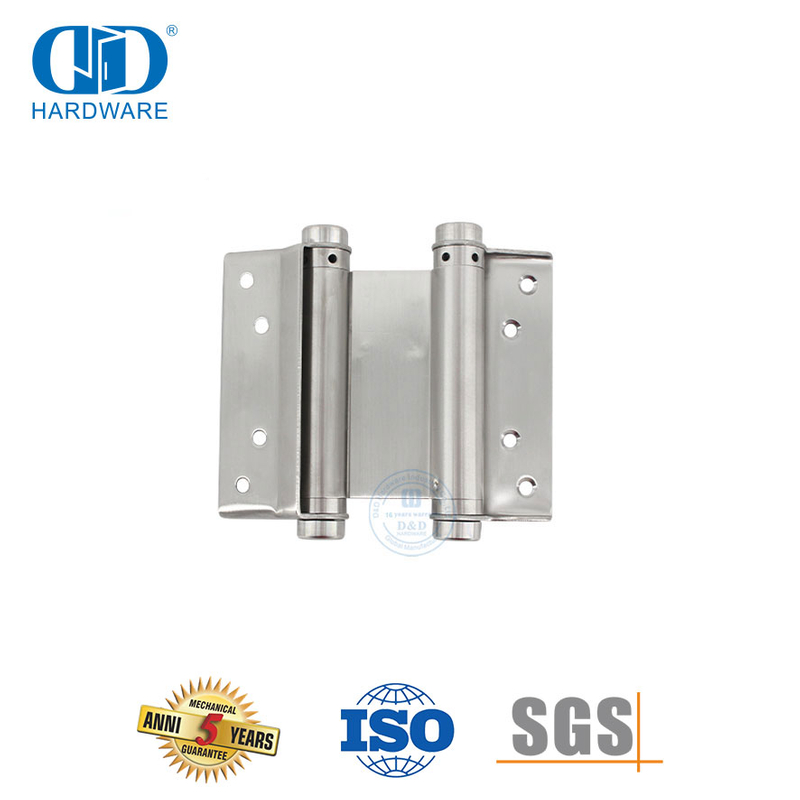 Аксессуары для дверной фурнитуры Пружинная дверная петля двойного действия из нержавеющей стали-DDSS038