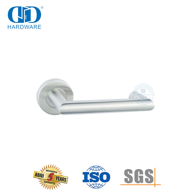 Набор врезных замков, аксессуары для оборудования, двойная прямоугольная ручка-рычаг-DDTH027-SSS