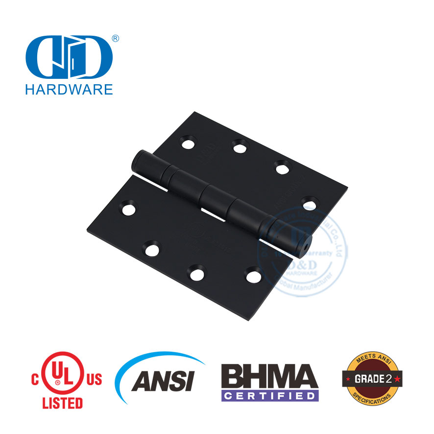 Черная дверная петля