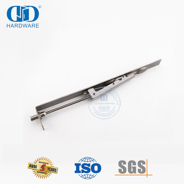 Высококачественный прочный заподлицо из нержавеющей стали для деревянных дверей-DDDB006-SSS