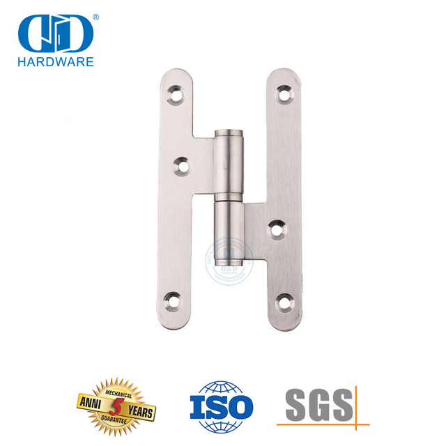 Металлическая дверная фурнитура из нержавеющей стали, хорошая безопасность, круглый угловой шарнир H-DDSS019