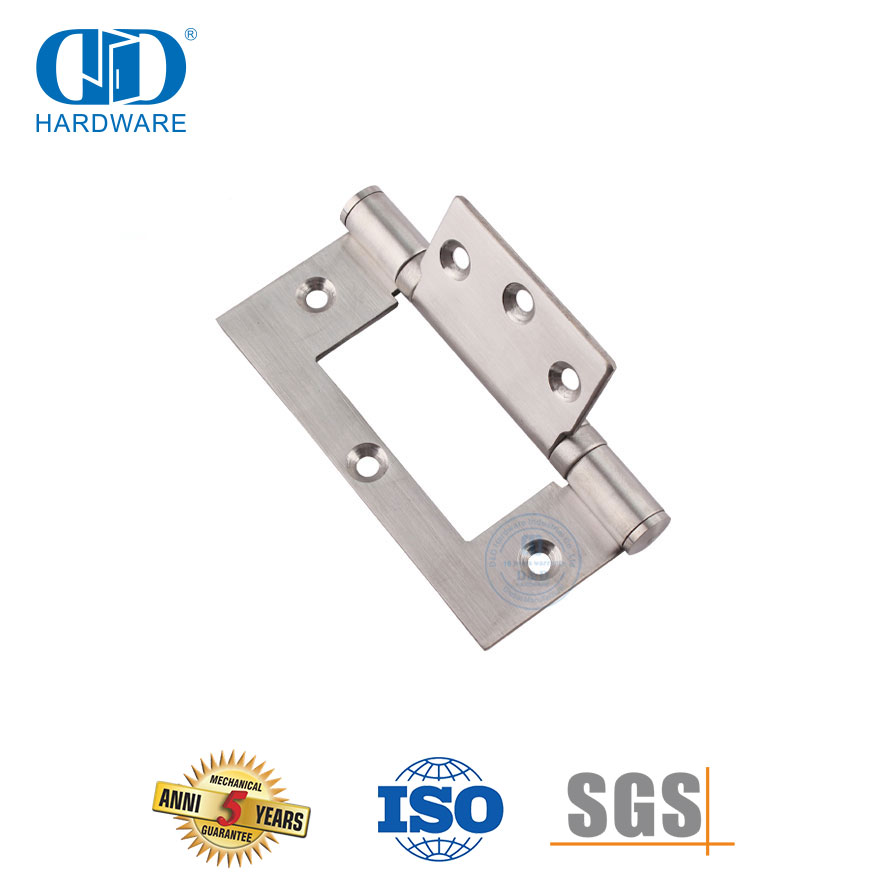 Для металлической двери Фурнитура для главной двери Петля заподлицо из нержавеющей стали-DDSS027