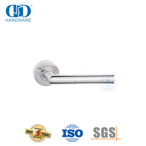 Внутренняя трубчатая рычажная ручка New Style SUS 304 Privacy-DDTH028-SSS