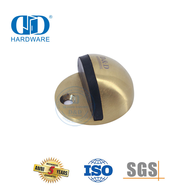 Фурнитура для деревянных дверей хорошего качества, напольный держатель дверного упора-DDDS001-SB