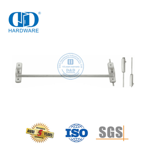 Устройство паники вертикального типа. Аппаратное обеспечение аварийного выхода. Нажимная планка паники-DDPD010-SSS.