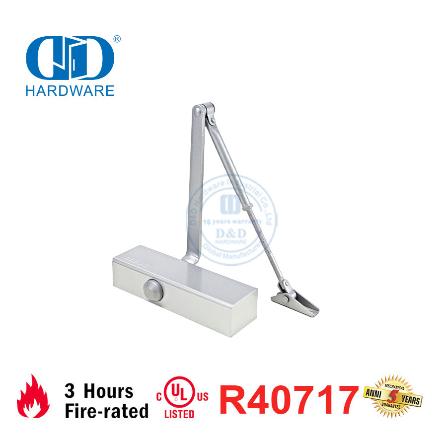 Дверной доводчик средней мощности, 