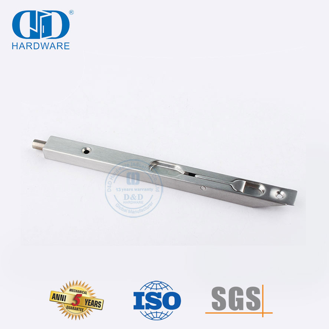 Болт коробчатого типа из нержавеющей стали для деревянной двери-DDDB007-SSS
