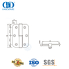 Фурнитура для главной двери из нержавеющей стали, подъемная петля-DDSS020