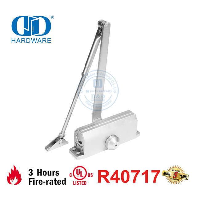 Сверхмощный горячий продавать 80-120 кг 1250 мм CE UL 10C в списке противопожарных дверных доводчиков-DDDC032
