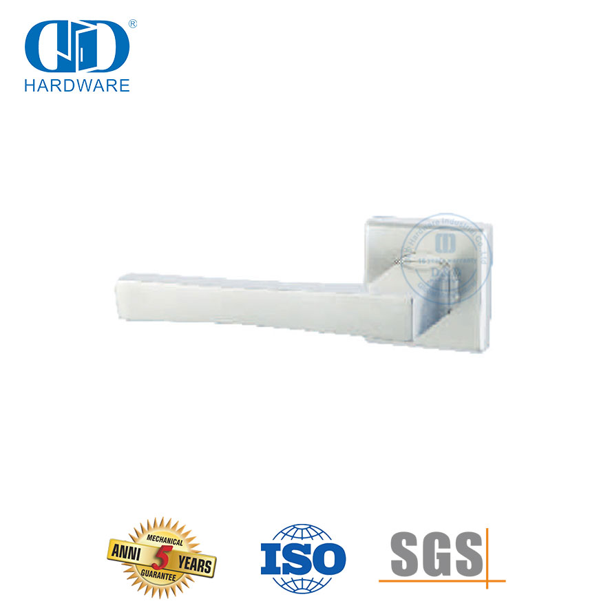 Безопасная прочная наружная дверная ручка из нержавеющей стали 304 для деревянных дверей-DDSH059-SSS