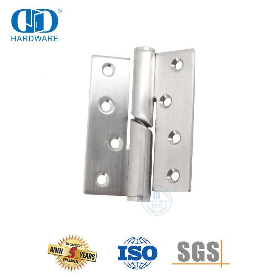 Высококачественная металлическая дверная фурнитура из нержавеющей стали с падающей петлей-DDSS017