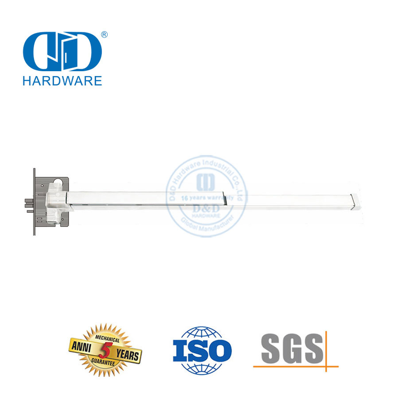Устройство аварийного выхода SUS 304 с врезным замком американского стандарта-DDPD039-SSS