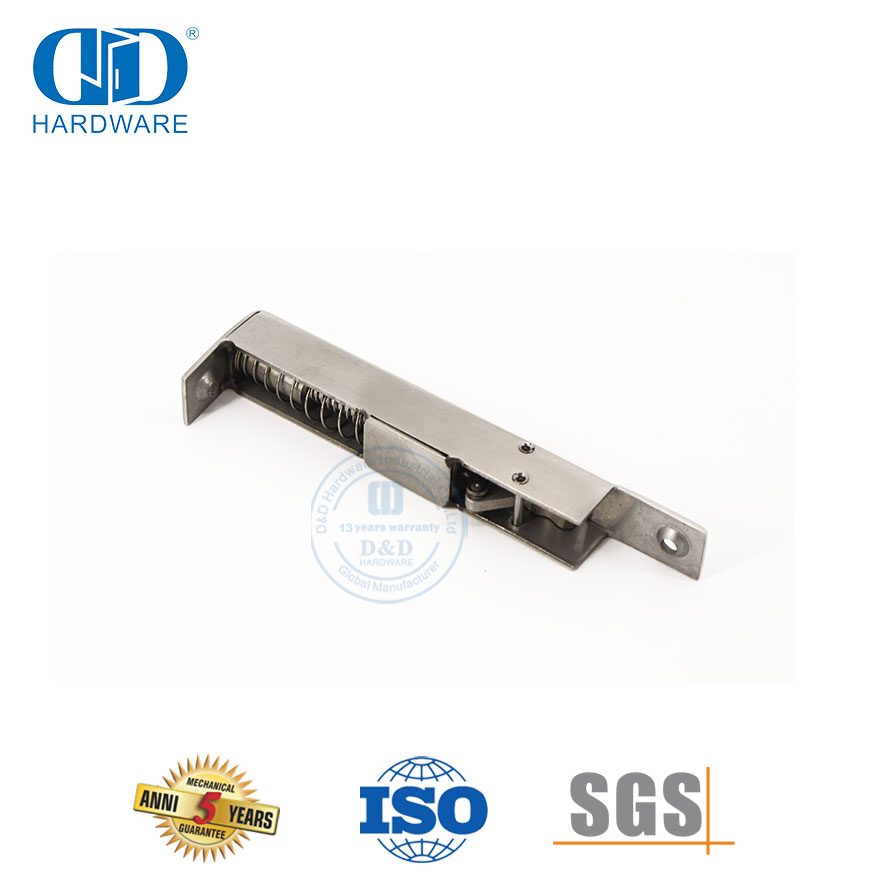 Автоматический запорный болт Dextral из нержавеющей стали для двойной двери-DDDB023-SSS
