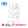 Врезная дверная петля с квадратным углом и пожарной безопасностью UL -DDSS005-FR-5x4x3,4 мм