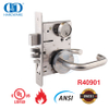 Цилиндр дверного замка из твердой латуни в американском стиле со сменным сердечником-DDLC016-29mm-SN