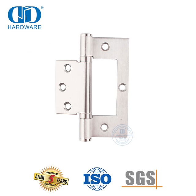 Для металлической двери Фурнитура для главной двери Петля заподлицо из нержавеющей стали-DDSS027