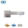Высококачественный квадратный рычаг для наружной двери SUS 304, европейская дверная фурнитура-DDTH046-SSS