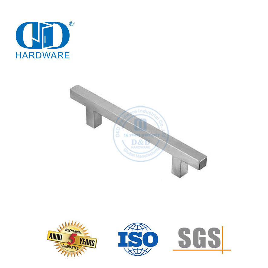 Прямые продажи по индивидуальному заказу, H-образная боковая дверная ручка из нержавеющей стали, матовая дверная ручка из нержавеющей стали-DDFH019