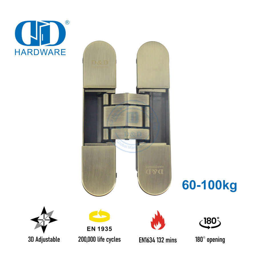 антикварные латунные скрытые петли, 