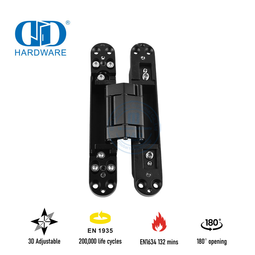 Противопожарная петля для скрытой двери квартиры с EN1935-DDCH008-G80