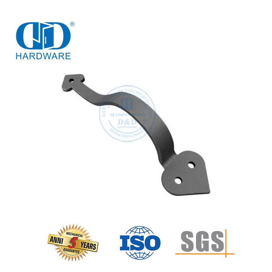 Аксессуар для внутренней двери сарая из нержавеющей стали, раздвижная деревянная дверная ручка сарая, двусторонняя дверная ручка-DDBD123