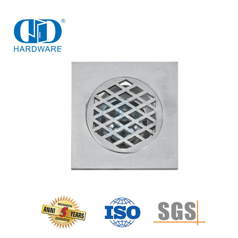 Нержавеющая сталь, хромированные аксессуары для ванной комнаты, гостиничная квартира, коммерческий трап для пола-DDFD0013