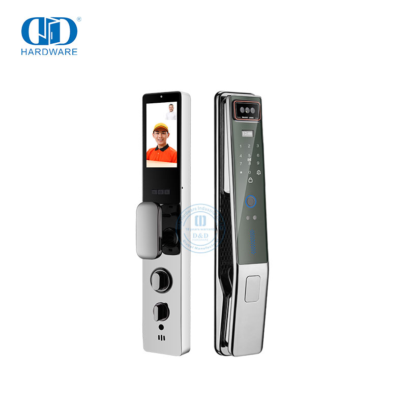 Быстрое открытие пароля отпечатка пальца цифровой электронной IC-карты сигнализации умный дверной замок-DDEL015
