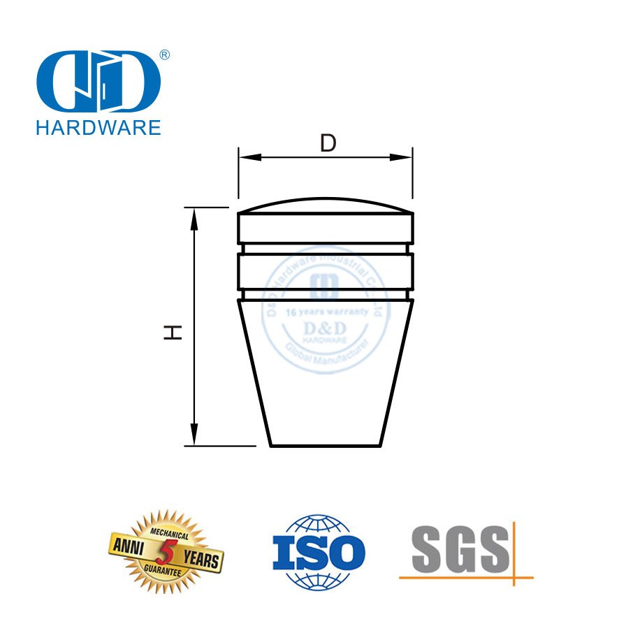 Современный дизайн, высококачественная атласная ручка из нержавеющей стали, мебельная ручка-DDFH055
