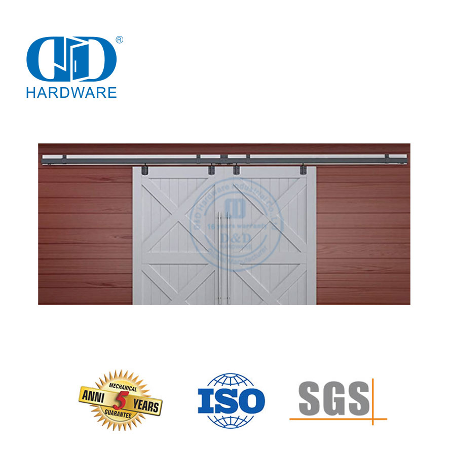 Современная фурнитура для раздвижных дверей из нержавеющей стали, сверхмощная фурнитура для дверей сарая, колеса, роликовая фурнитура для отеля-DDBD040