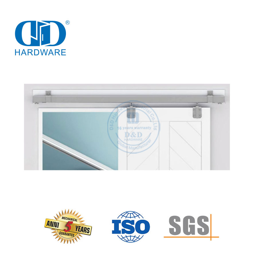 Минималистичный дизайн из нержавеющей стали, сверхмощная раздвижная дверь, фурнитура для наружной двери сарая-DDBD036