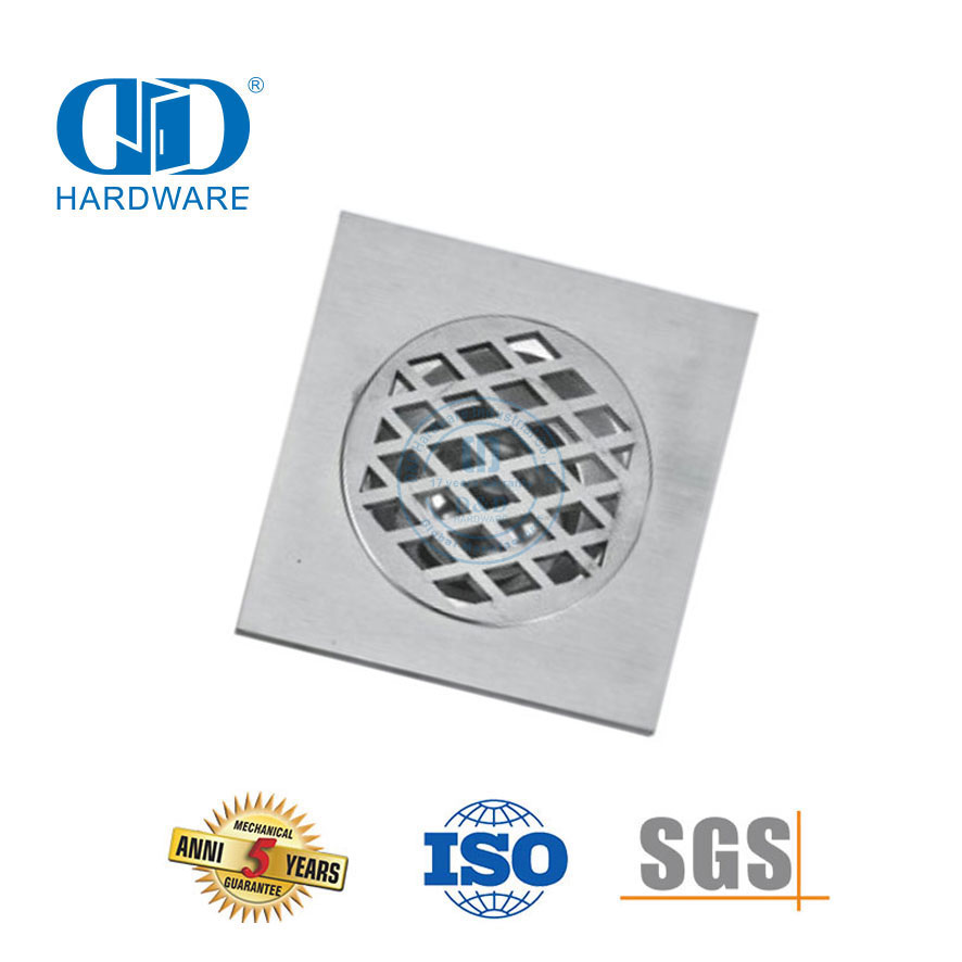 Нержавеющая сталь, хромированные аксессуары для ванной комнаты, гостиничная квартира, коммерческий трап для пола-DDFD0013