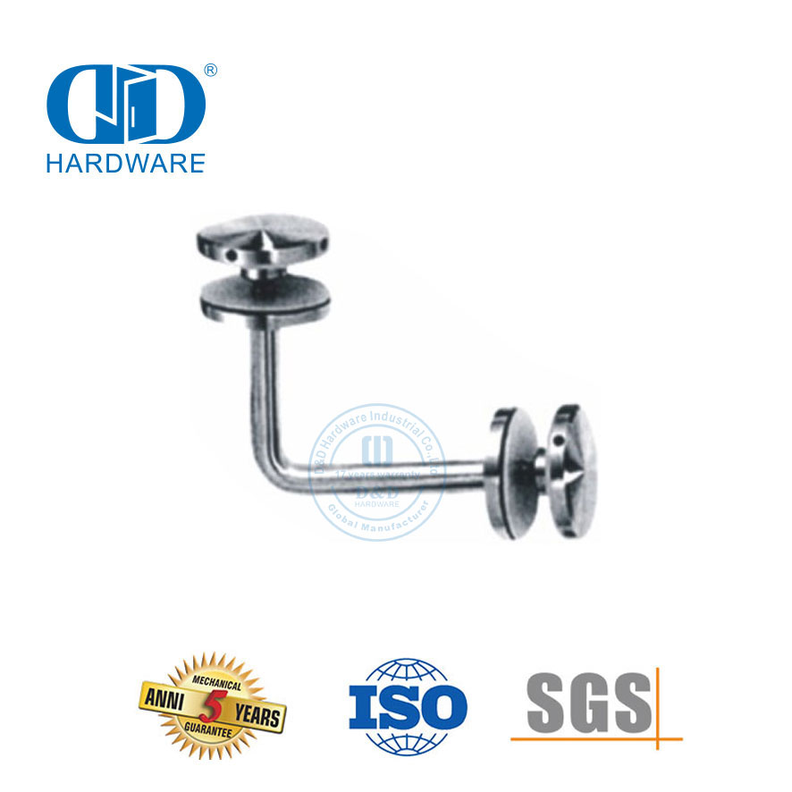 Производитель дверной фитинг из нержавеющей стали, стеклянная лестница, перила, перила, кронштейн-DDHB001