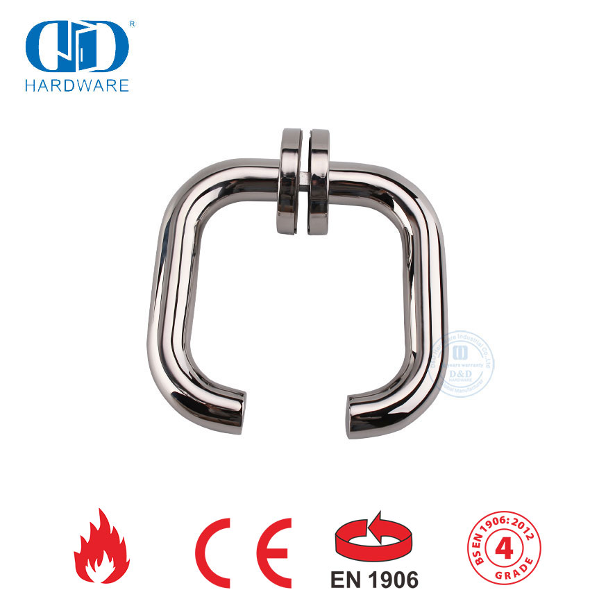 PSS Готовая круглая трубчатая дверная ручка из нержавеющей стали EN 1906-DDTH001-PSS