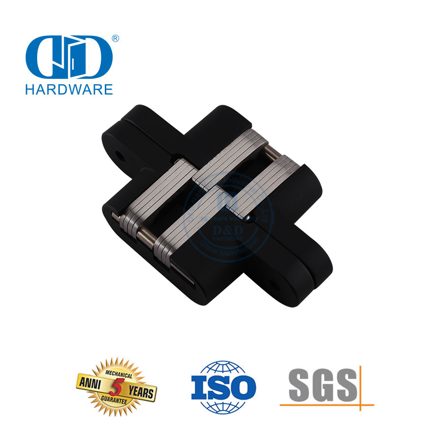 Производитель цинковый сплав Невидимый 180-градусный неручной шарнир для школьной двери отеля-DDCH007