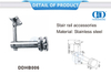 Перила из нержавеющей стали, опорный кронштейн для перил, стеклянный крепежный зажим, настенный кронштейн-DDHB006