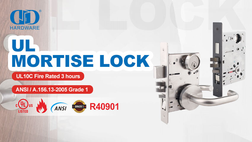 Врезной замок Grade1, соответствующий стандартам ANSI.