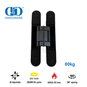 Противопожарная петля для скрытой двери квартиры с EN1935-DDCH008-G80