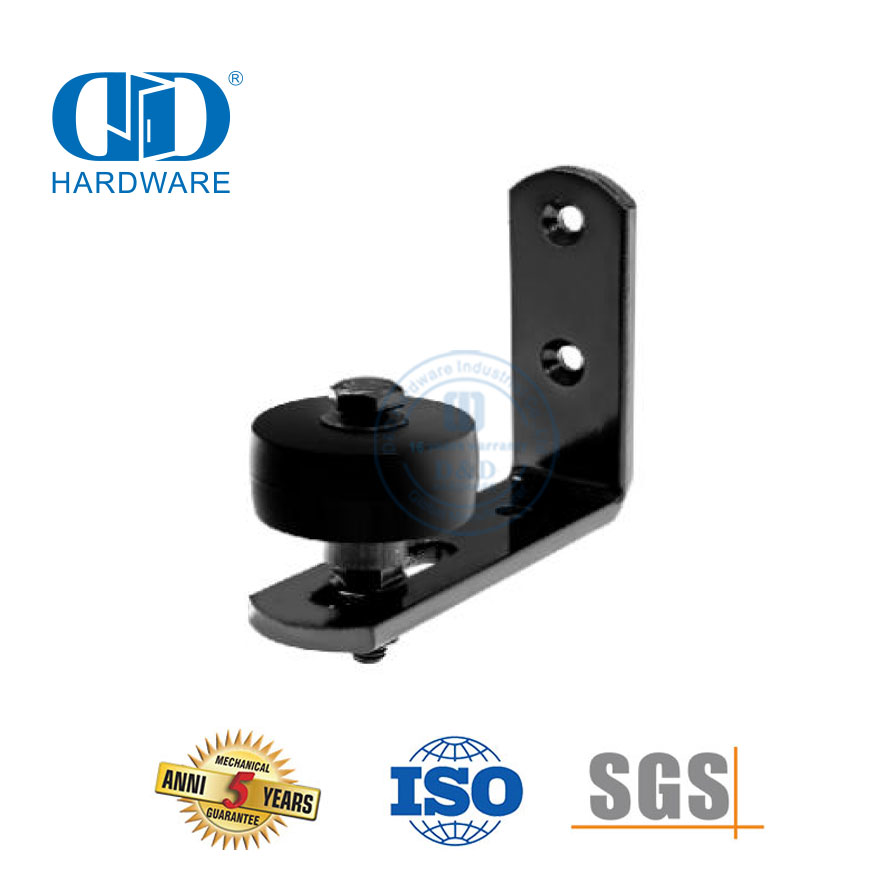 Металлический фитинг из углеродистой стали американского типа Напольная направляющая для двери сарая Настенная направляющая для двери-DDBD086