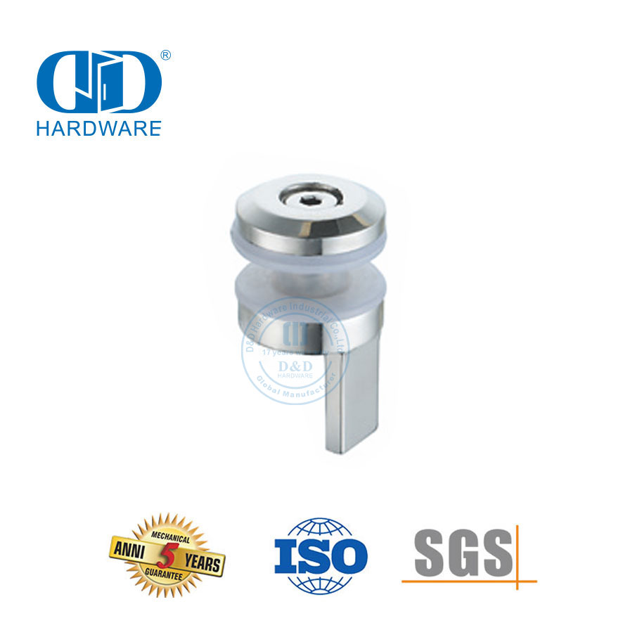 Стеклянный фитинг из нержавеющей стали, устройство против прыжков, мебельный аксессуар-DDSL001-3