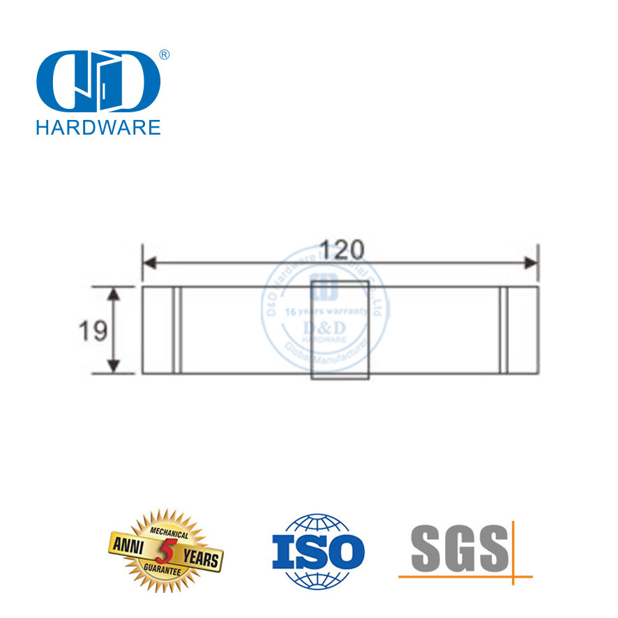Фитинги для труб из нержавеющей стали, аксессуары для ванной комнаты, стеклянная фурнитура, мебельный аксессуар для раздвижной двери-DDGS126